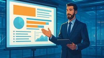 Преобразуйте ваши идеи в пленительные слайды с помощью AI-бота Презентационный помощник